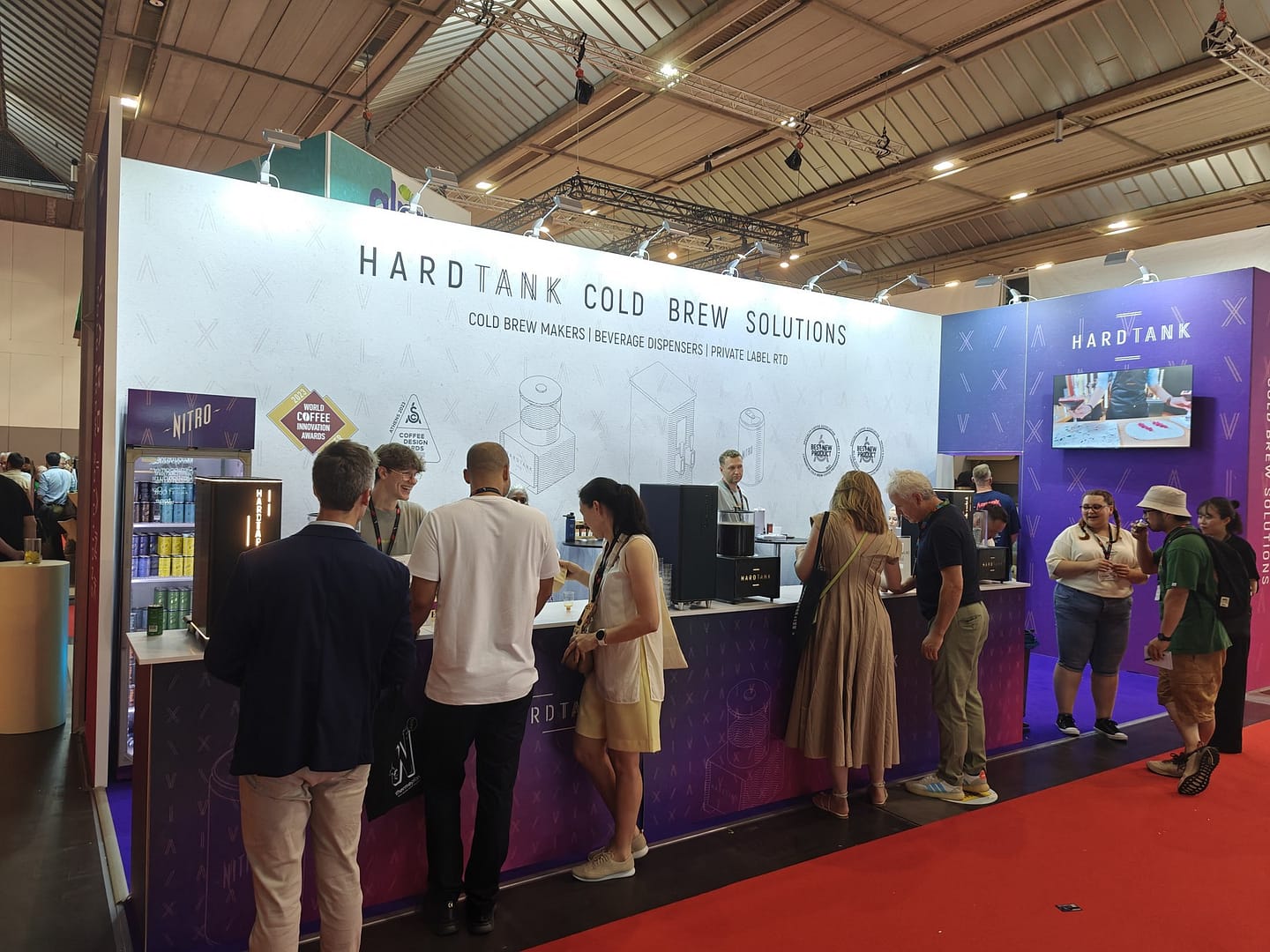 Hardtank Cold Brew Solutions: польський cold brew / RTD-напрям на виставці.